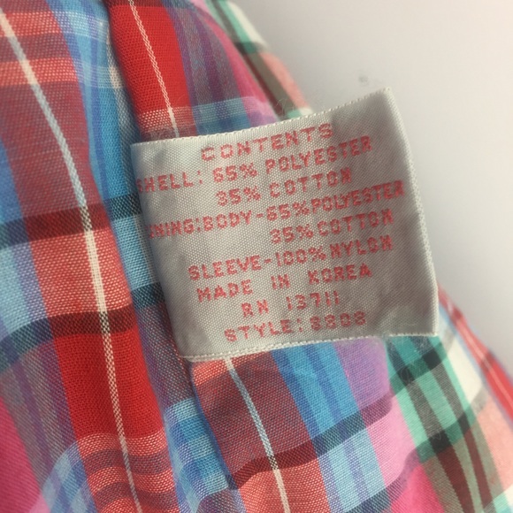 Pacer Jacket zipper front hooded blue vintage Size 16 - Picture 8 of 8